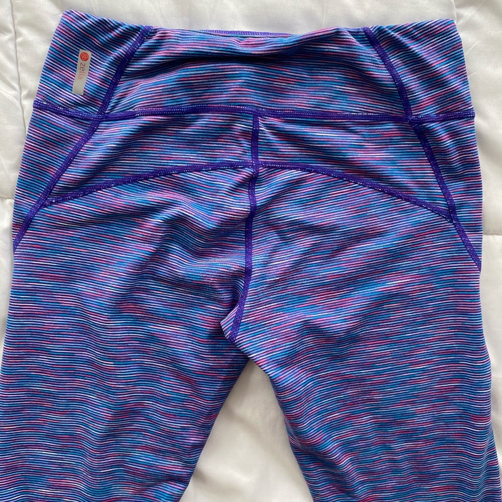 Zella - High Waist / Crop Leggings - Multi-Color